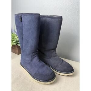 Bear Paw Mid Calf Suede Boots Sz 10